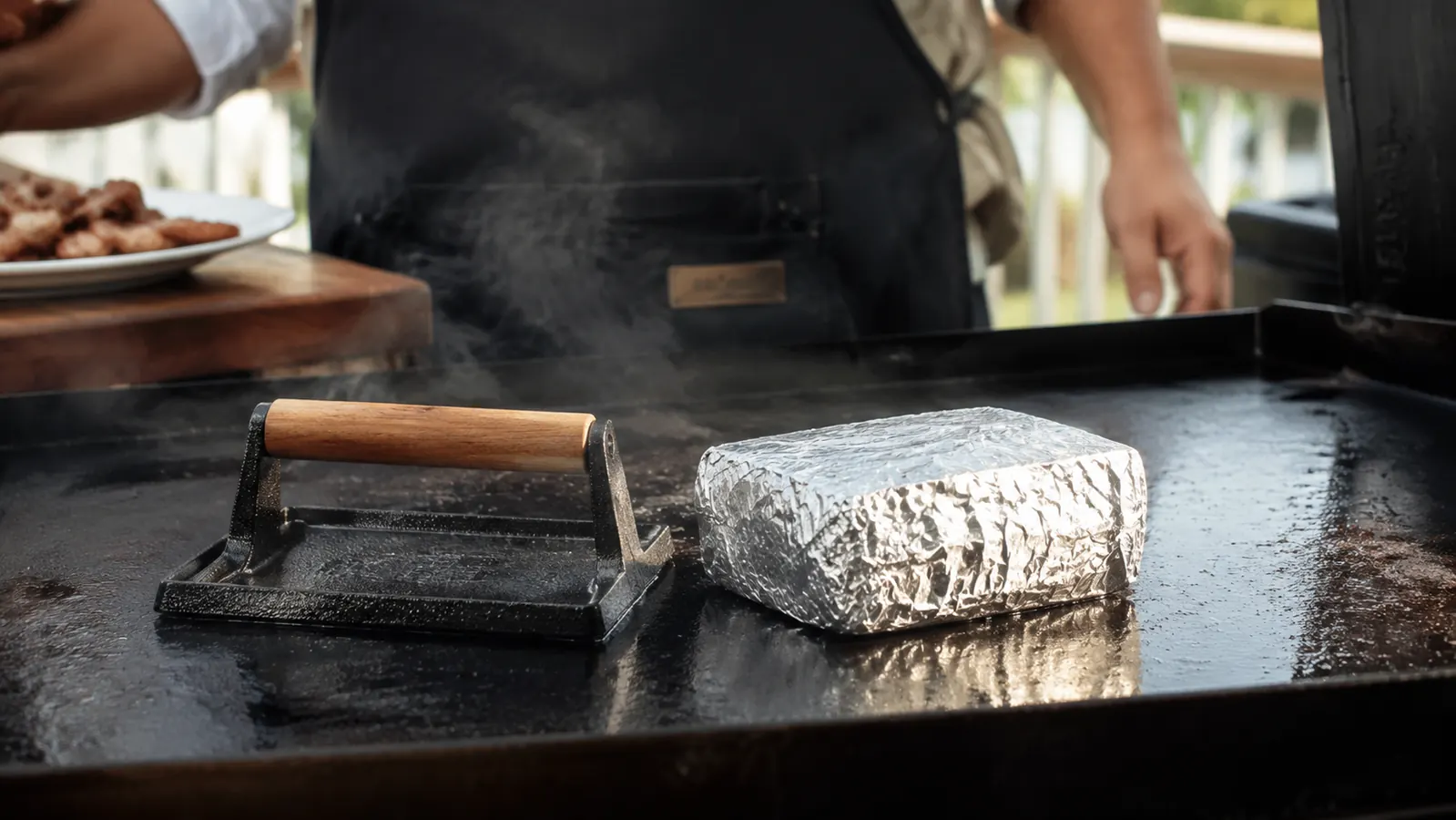 Cast Iron Grill Press vs. the Foil-Wrapped Brick Trick: Which Actually Works